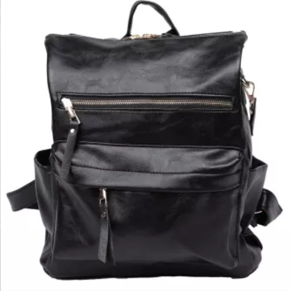 1 left😄New faux leather versatile backpack - Picture 4 of 15